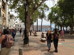 The town of Nerja